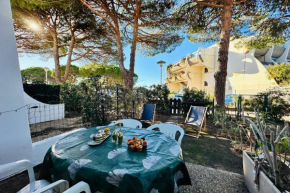 LE SANTA MARIA- Appartement Une chambre avec Jardin et parking